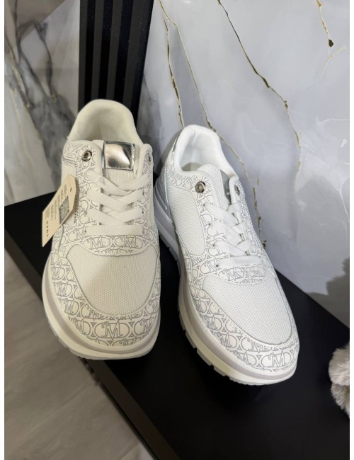 Sneakers bianche con brillantini