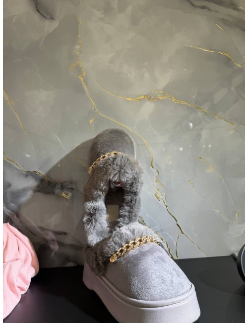 Ciabatte con pelliccia