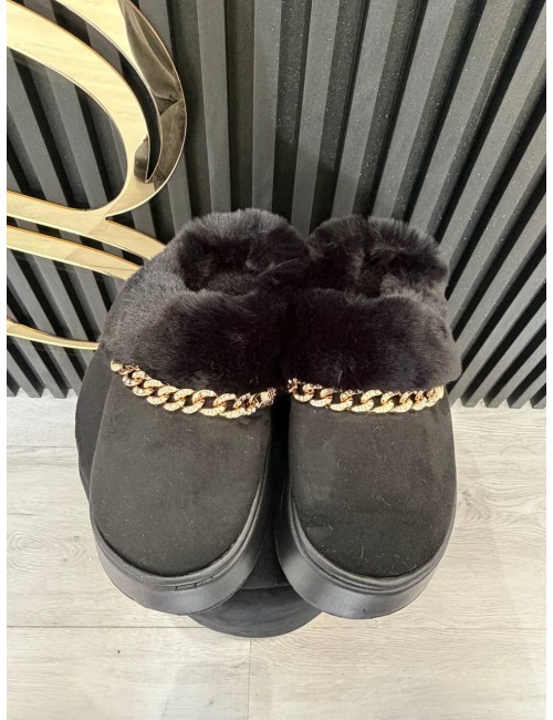 Ciabatte con pelliccia