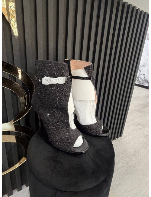 Tronchetto alto brillantinato