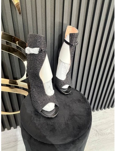 Tronchetto alto brillantinato