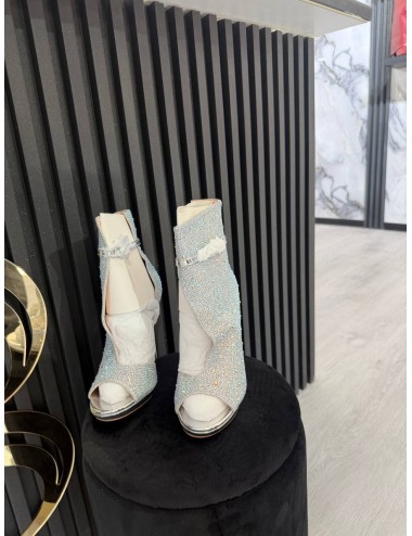 Tronchetto alto brillantinato