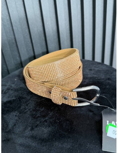 Cintura larga brillantinata