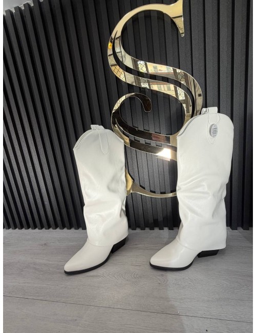 Stivale lungo Bianco