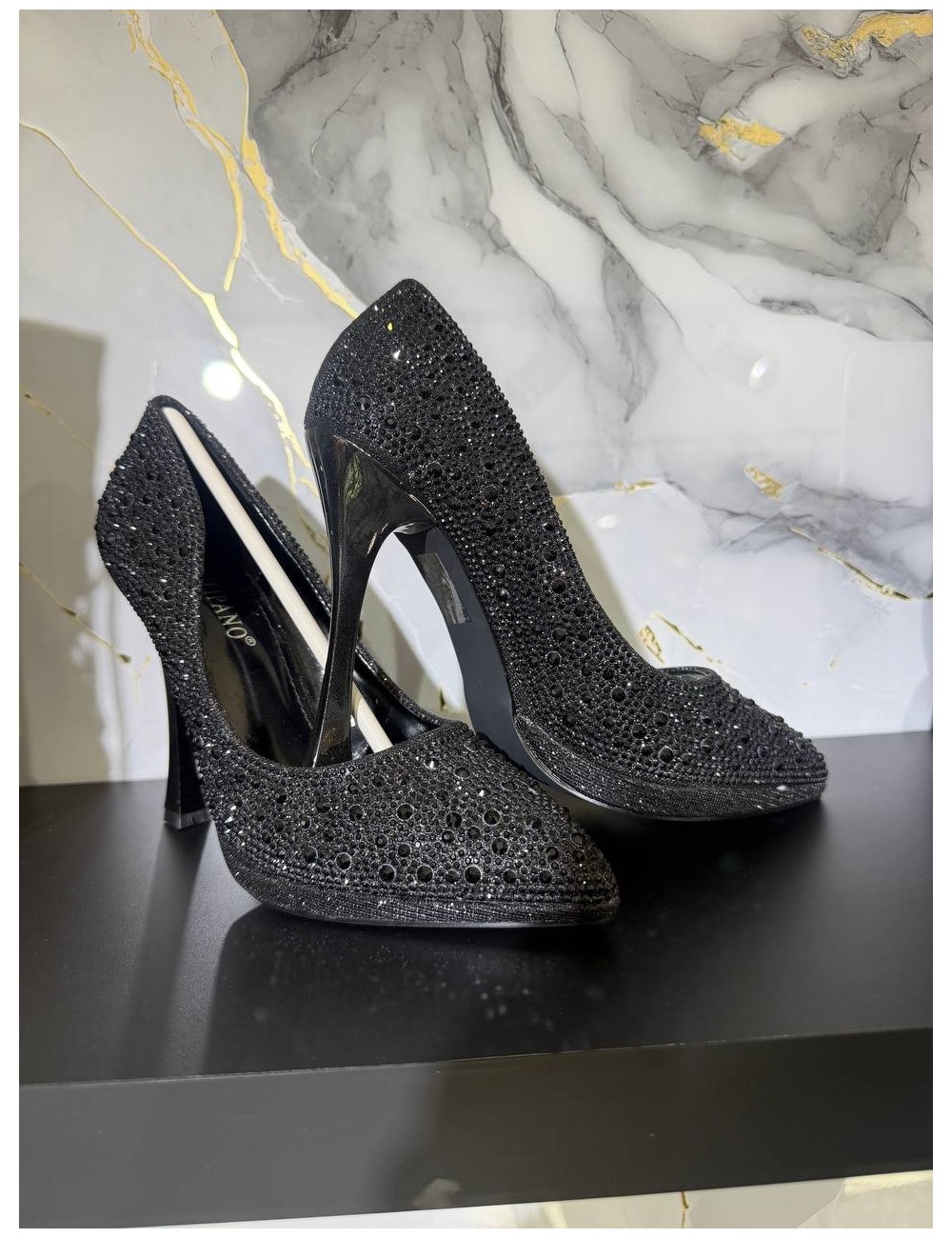 Dècolletè brillantinato